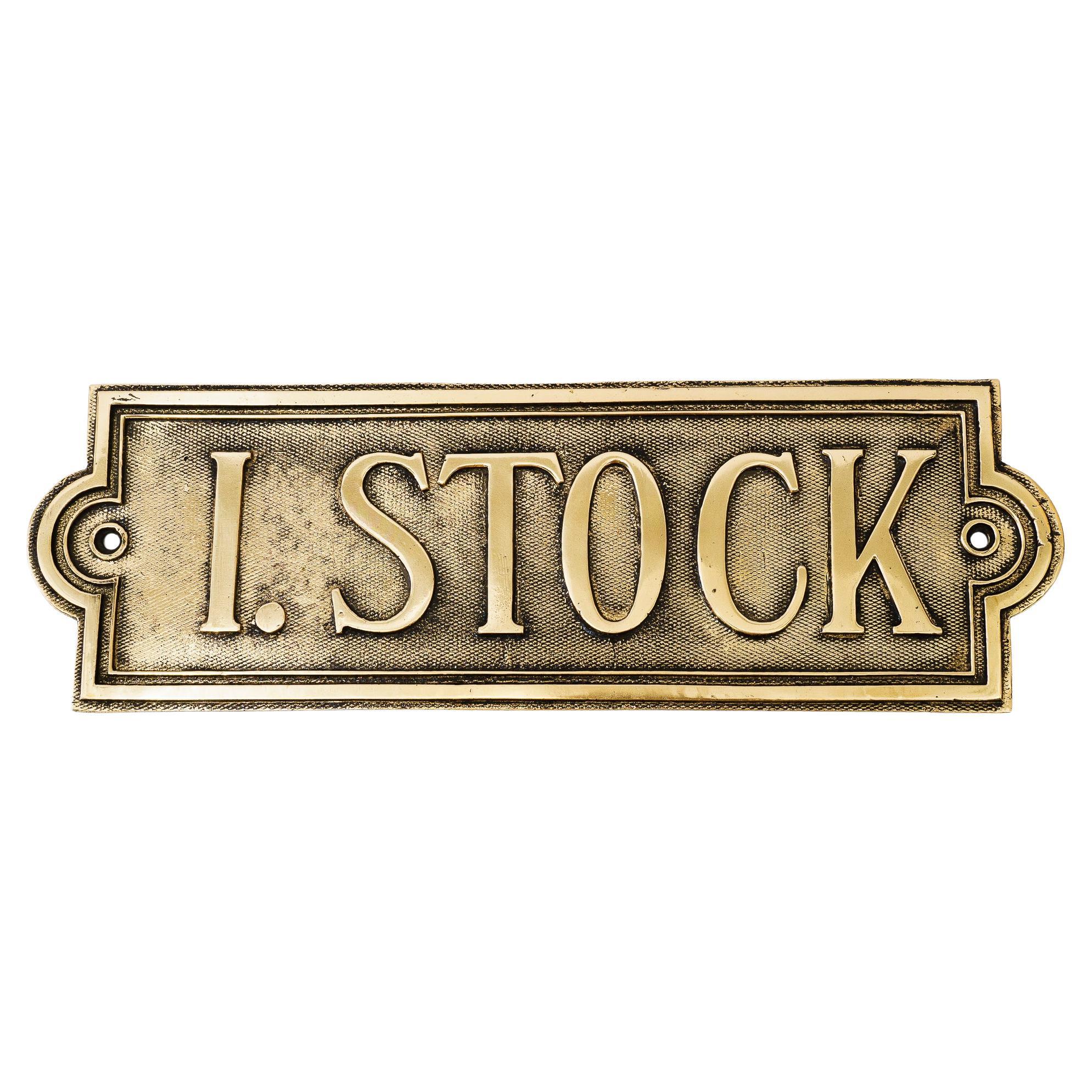 Art Deco 1st floor sign vienna around 1920s
