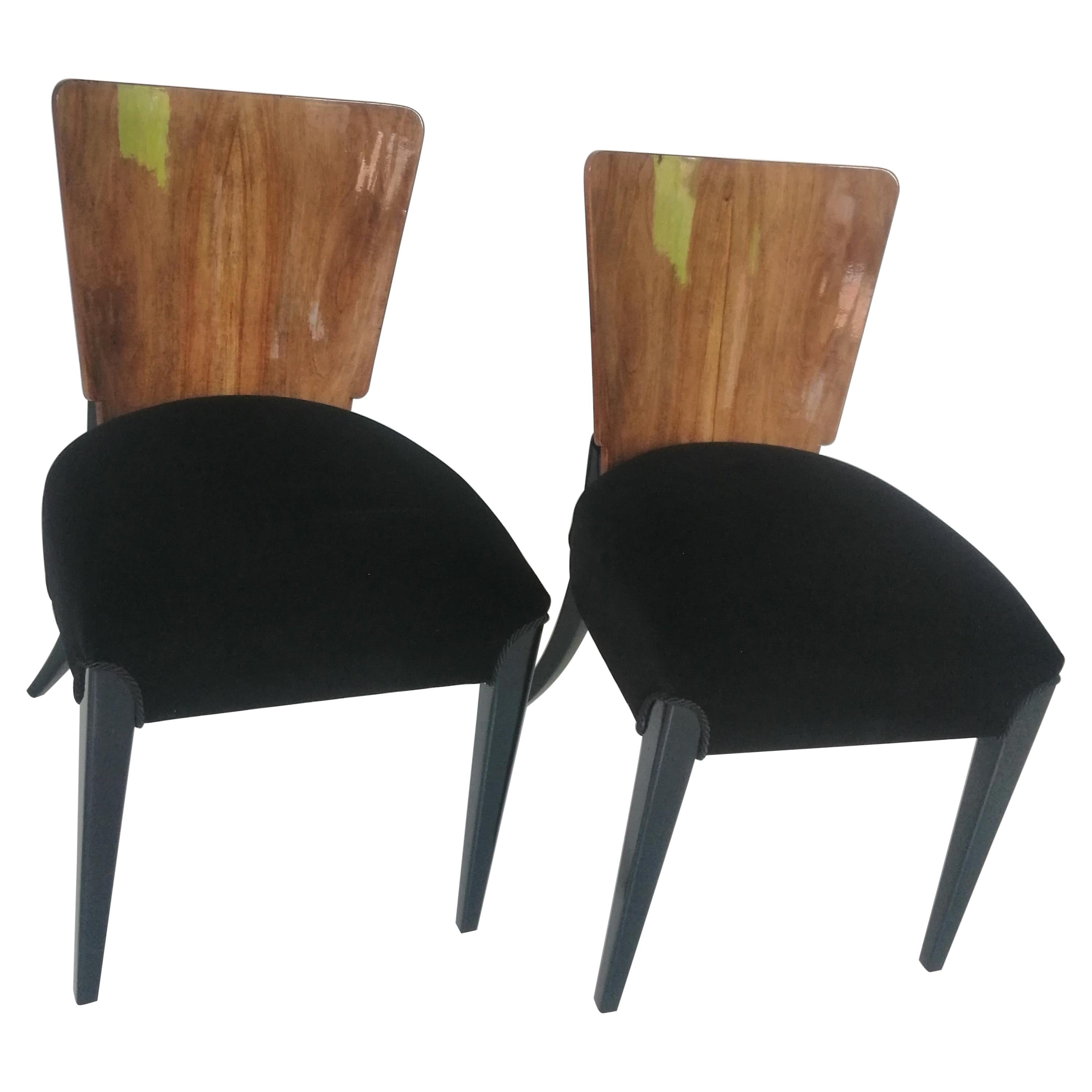 Art Deco 2 Chairs J.Halabala from 1940