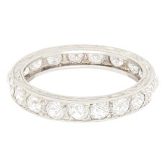 Art Deco 2.00ct Diamond Eternity Ring, c.1920s