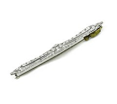 Art Deco 2.00ct Diamond Pin