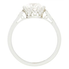 Art Deco 2.00ct Diamond Solitaire Ring, c.1920s