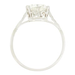 Art Deco 2.00ct Diamond Solitaire Ring, c.1920s