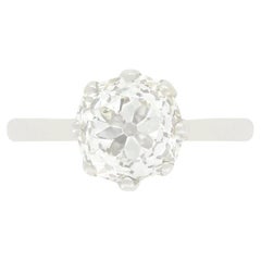 Art Deco 2.05ct Diamond Solitaire Ring, c.1920s