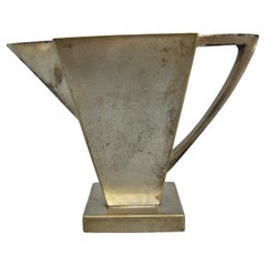 Art Deco 20's Apollo Studio Line Skyscraper Silver Plate Creamer by Louis W Rice