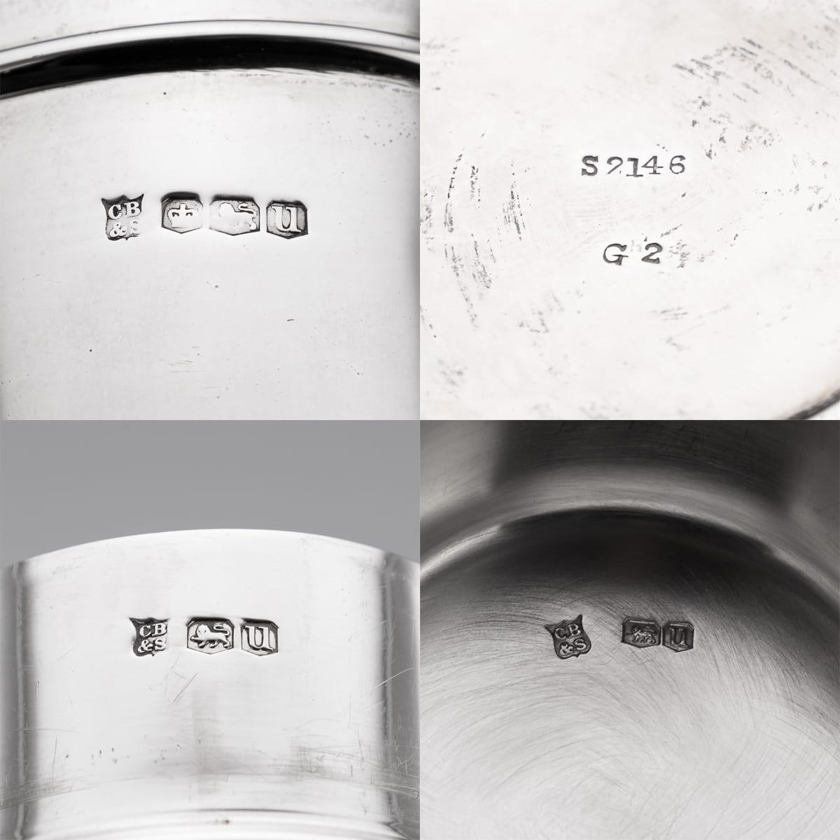 Art Deco 20th Century English Solid Silver Cocktail Shaker, Sheffield c.1937 For Sale 8