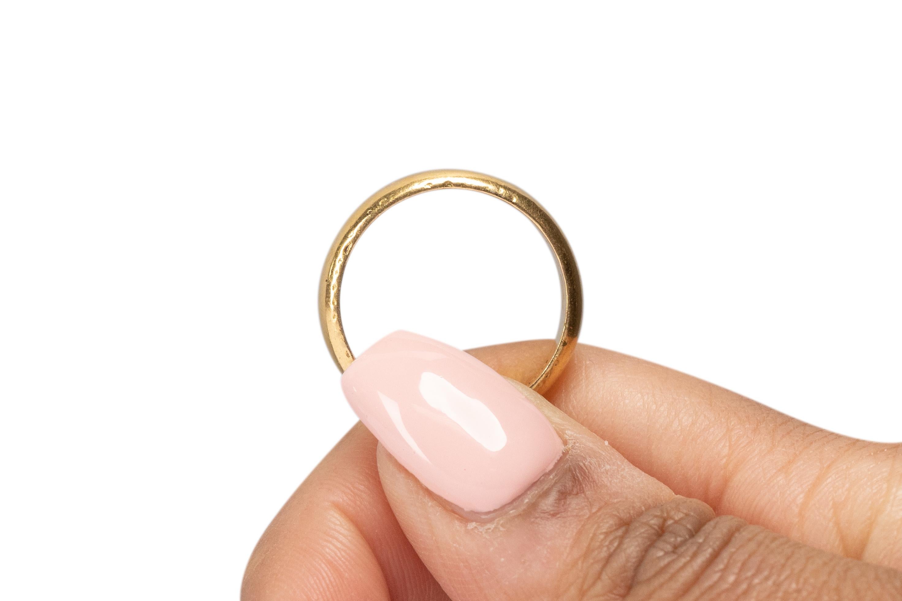 21 carat gold wedding ring