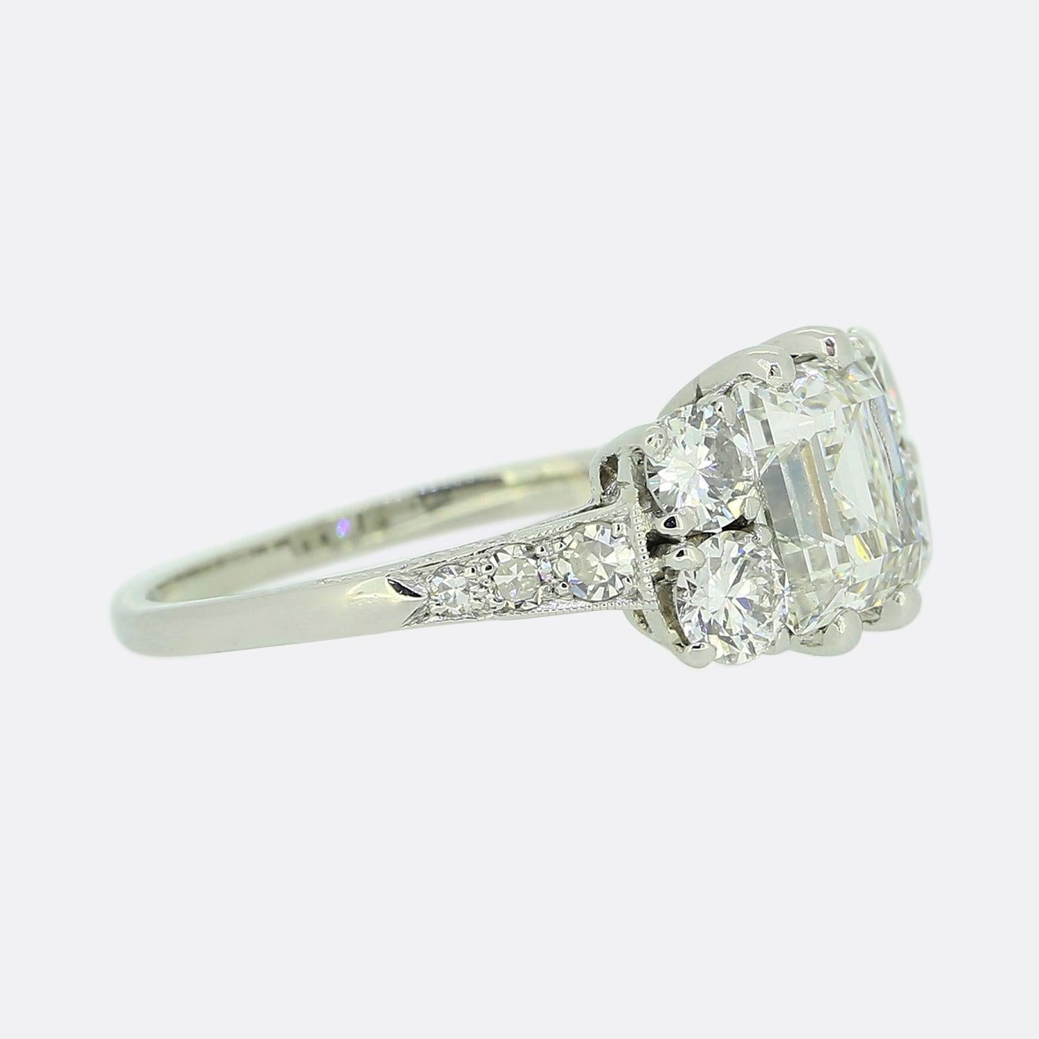 carre cut diamond vs asscher