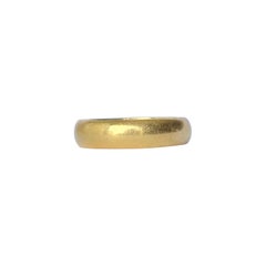 Art Deco 22 Carat Gold Wedding Band