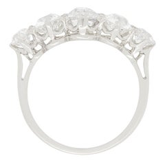 Art Deco 2.20ct Diamond Five Stone Ring, c.1920s