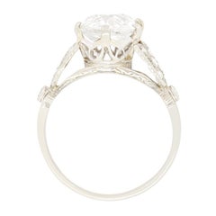 Art Deco 2.20ct Diamond Solitaire Ring, c.1920s