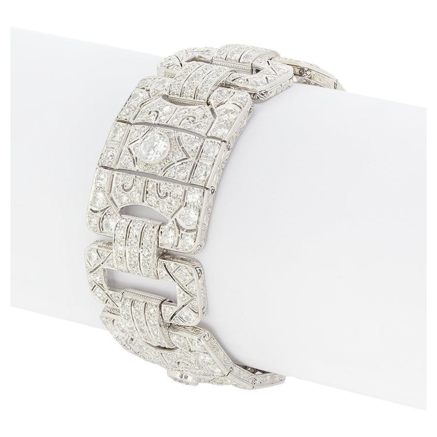 Bracelet Art Déco 22.20ct Diamond, c.1920s