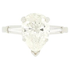 Art Deco 2.22ct Diamond Solitaire Ring, c.1920s