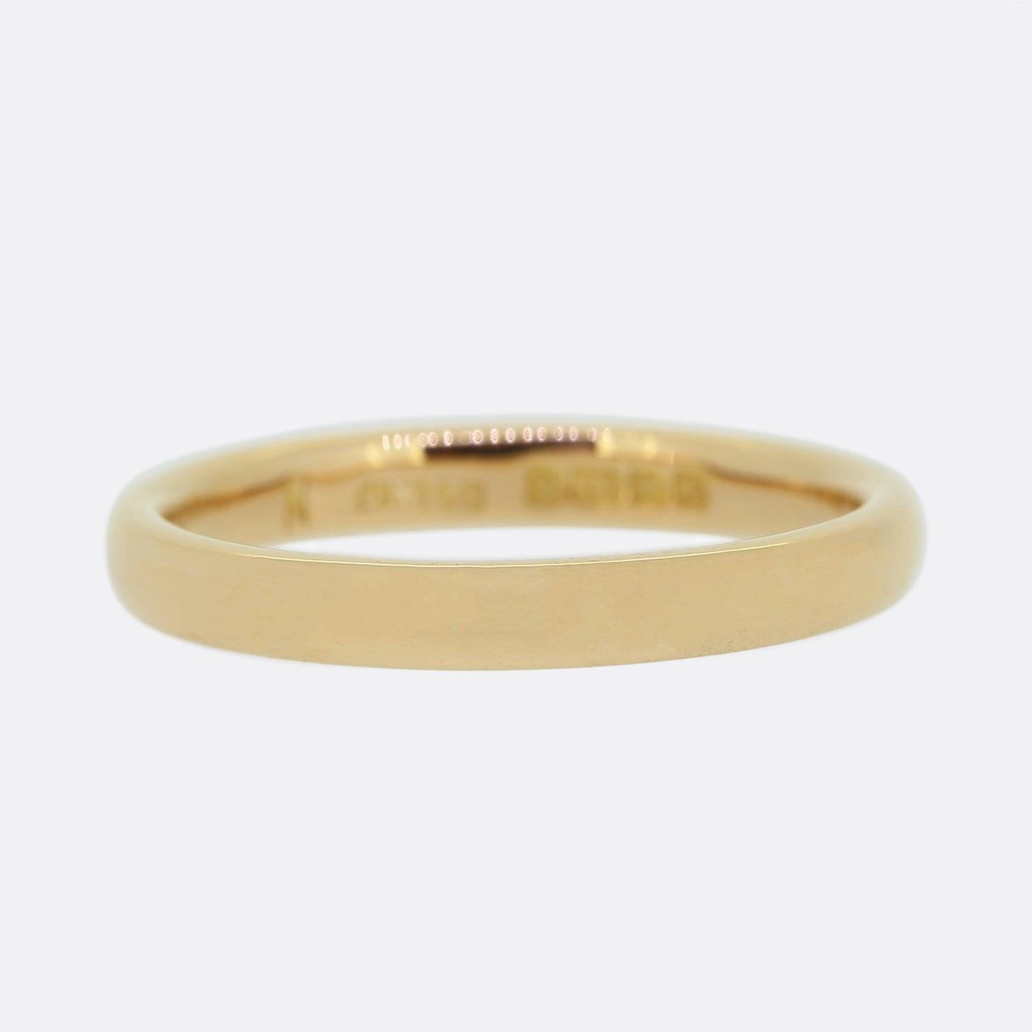 This is an unembellished court shaped wedding band ring crafted in 22ct rose gold and hallmarked to the year 1932.


Condition: Used (Very Good)
Weight: 3. 8 grams
Size: M
Band Width: 2mm
Hallmarked: Birmingham 1932
Marked: '22'
Maker's Mark: