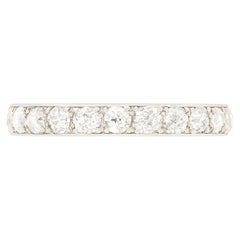 Art Deco 2.30ct Diamond Full Eternity Ring, c.1920s