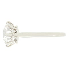 Art Deco 2.30ct Diamond Solitaire Ring, c.1920s