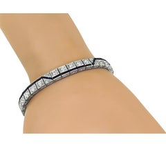 Art Deco 2.50ct Diamond Platinum Bracelet