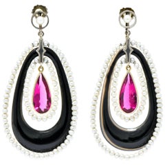 Art Deco Drop Earrings