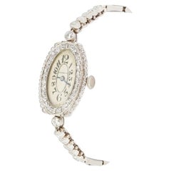 Art Deco 3.00ct Diamond Longines Cocktail Watch, c.1920s