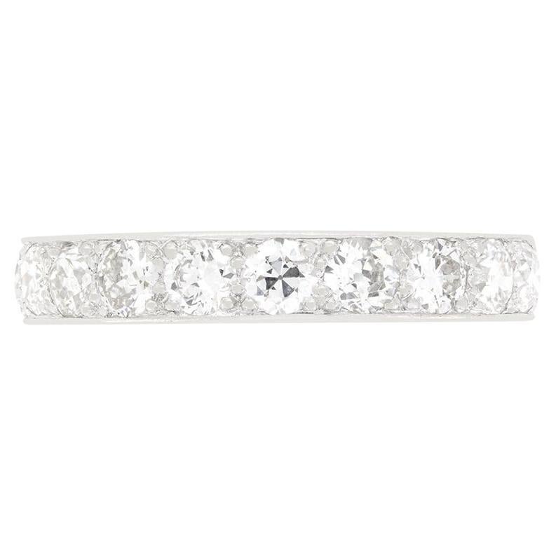 Art Deco 3.00ct Full Eternity Ring, c.1920s