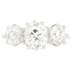 Art Deco 3.25ct Diamond Three Stone, c.1920s