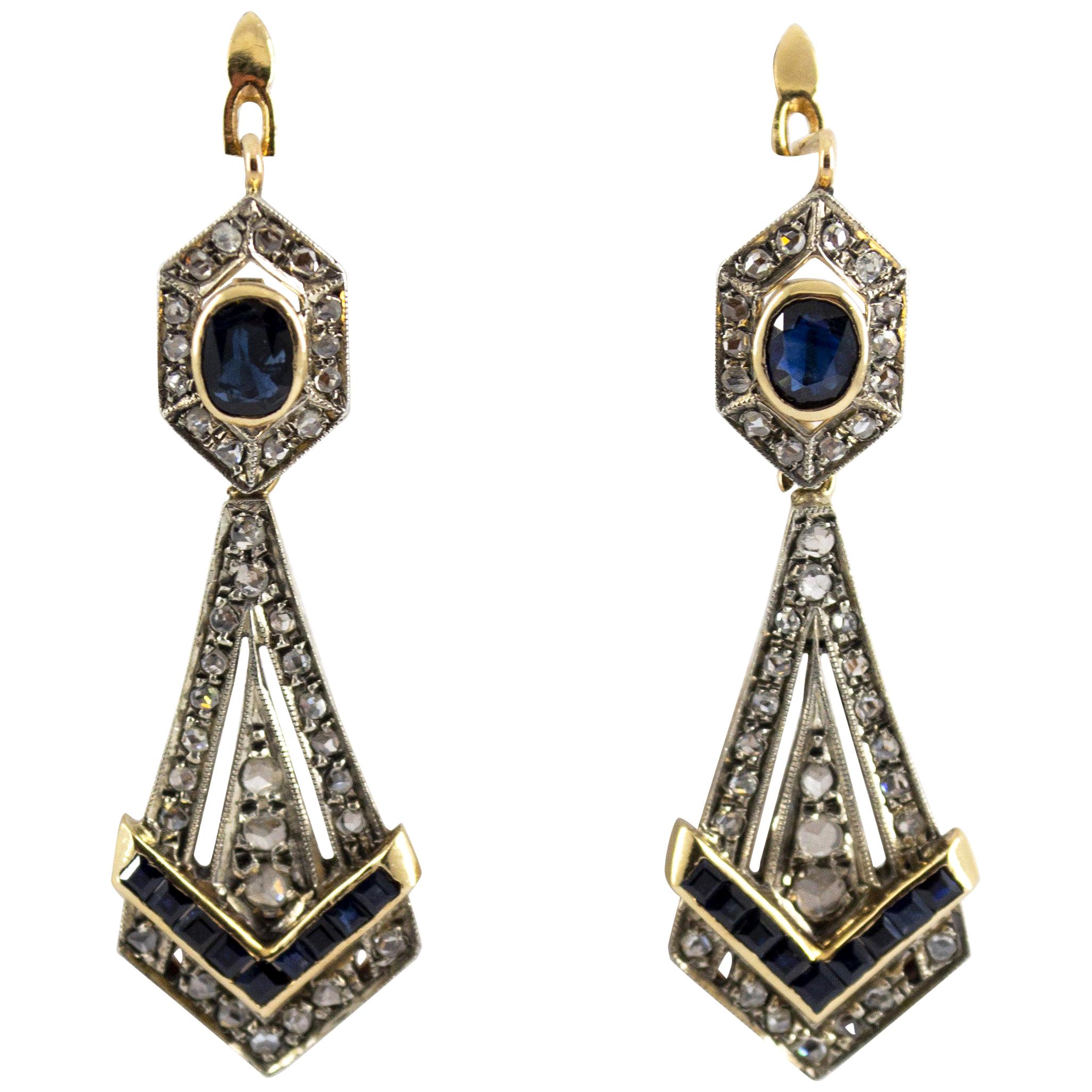 Vintage LeverBack Earrings For Sale in Italy 1stdibs