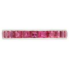 Art Deco 3.60ct Ruby Full Eternity Ring, c.1920s