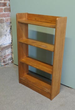 Art Deco 4 Shelf Open Book Case
