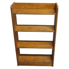 Art Deco 4 Shelf Open Book Case