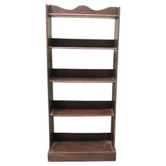 Art Deco 5 Shelf Open Book Case