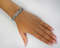 Art Deco 5.00 Carat Diamond Bracelet