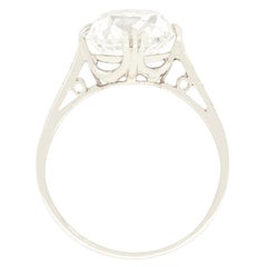 Art Deco 5.00ct Diamond Solitaire Ring, c.1920s