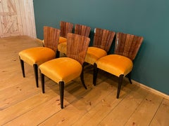 Art Deco 6 Chairs J. Halabala