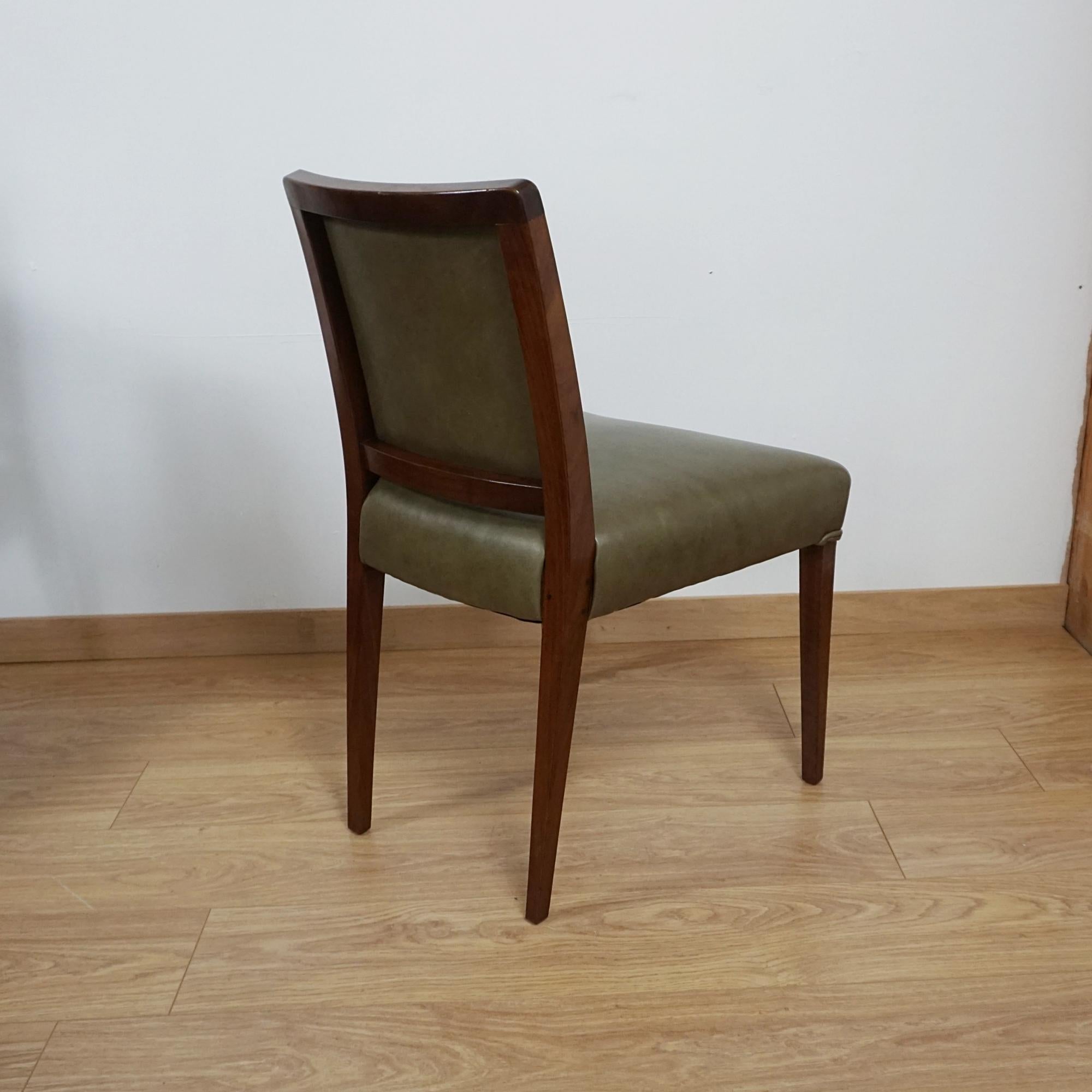 Metà XX secolo Suite da pranzo a 6 posti in stile Art Déco di Betty Joel in vendita