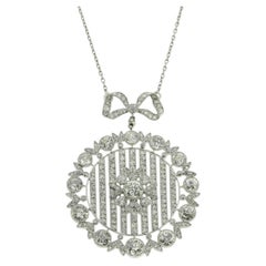 Art Deco 6.00 Carat Diamond Necklace