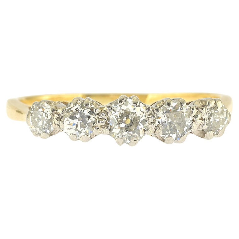 Art Deco Diamond Engagement Ring 5 Ct - 88 For Sale on 1stDibs