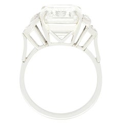 Art Deco 7.60ct Diamond Solitaire Ring, c.1920s