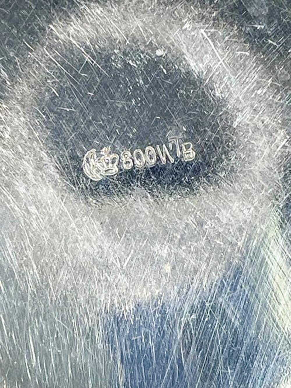 Art-Déco-Spiegelmaß 800er Silber Spirit mit Markierung von Wilhelm Binder, Deutschland (20. Jahrhundert) im Angebot