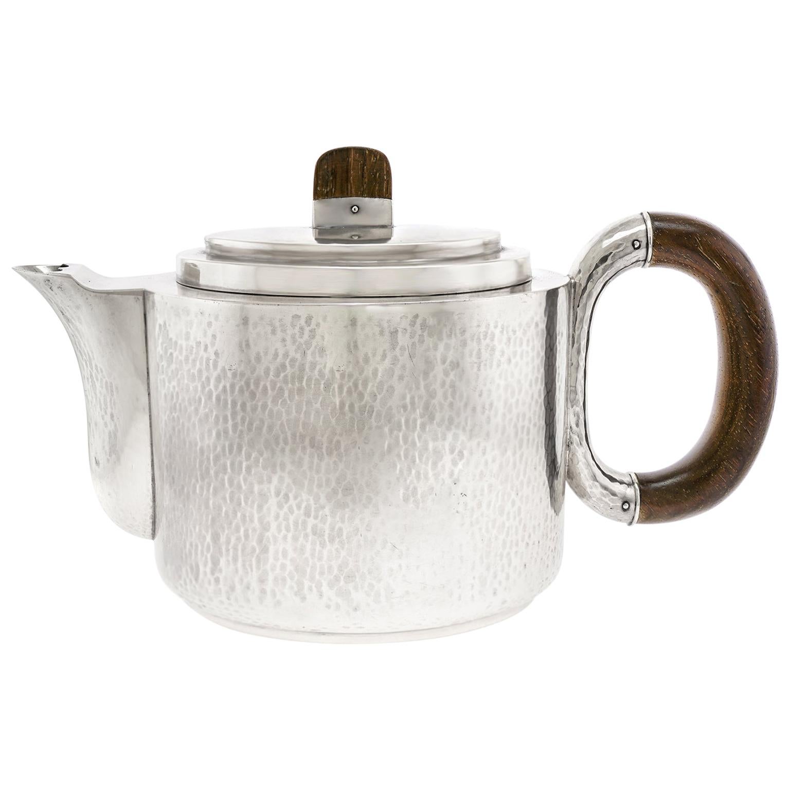 Art Deco .830 Fineness Silver Teapot Norway