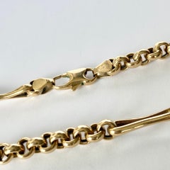 Art Deco 9 Carat Gold Fancy Chain Bracelet