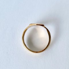 Art Deco 9 Carat Gold Signet Ring