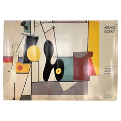 Póster Art Déco Abstracto Coleccionable sin marco de Arshile Gorky