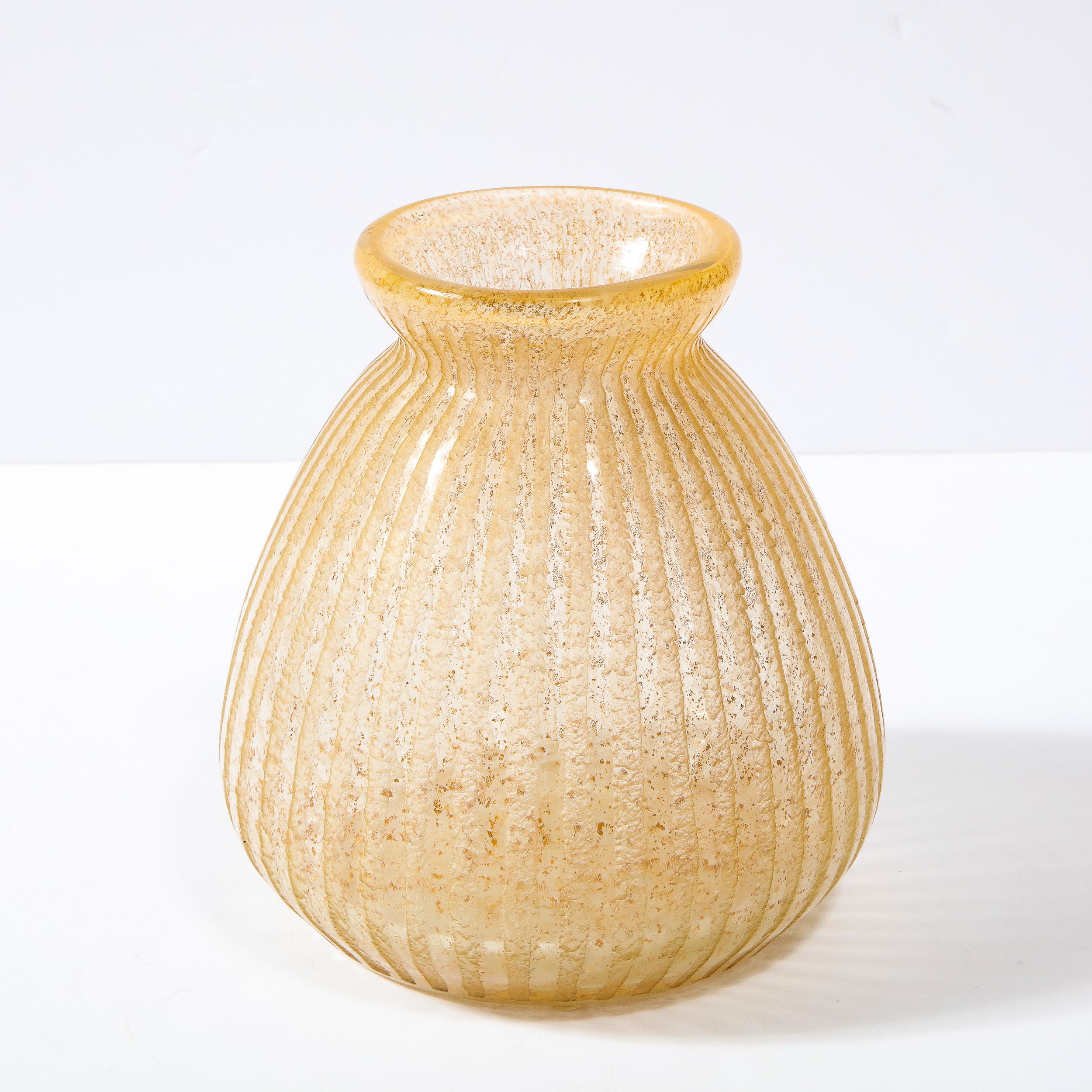 Art déco Vase mit säuregeätztem Rauch Citrin kugelförmig, signiert von Daum Nancy, Frankreich (Frühes 20. Jahrhundert) im Angebot
