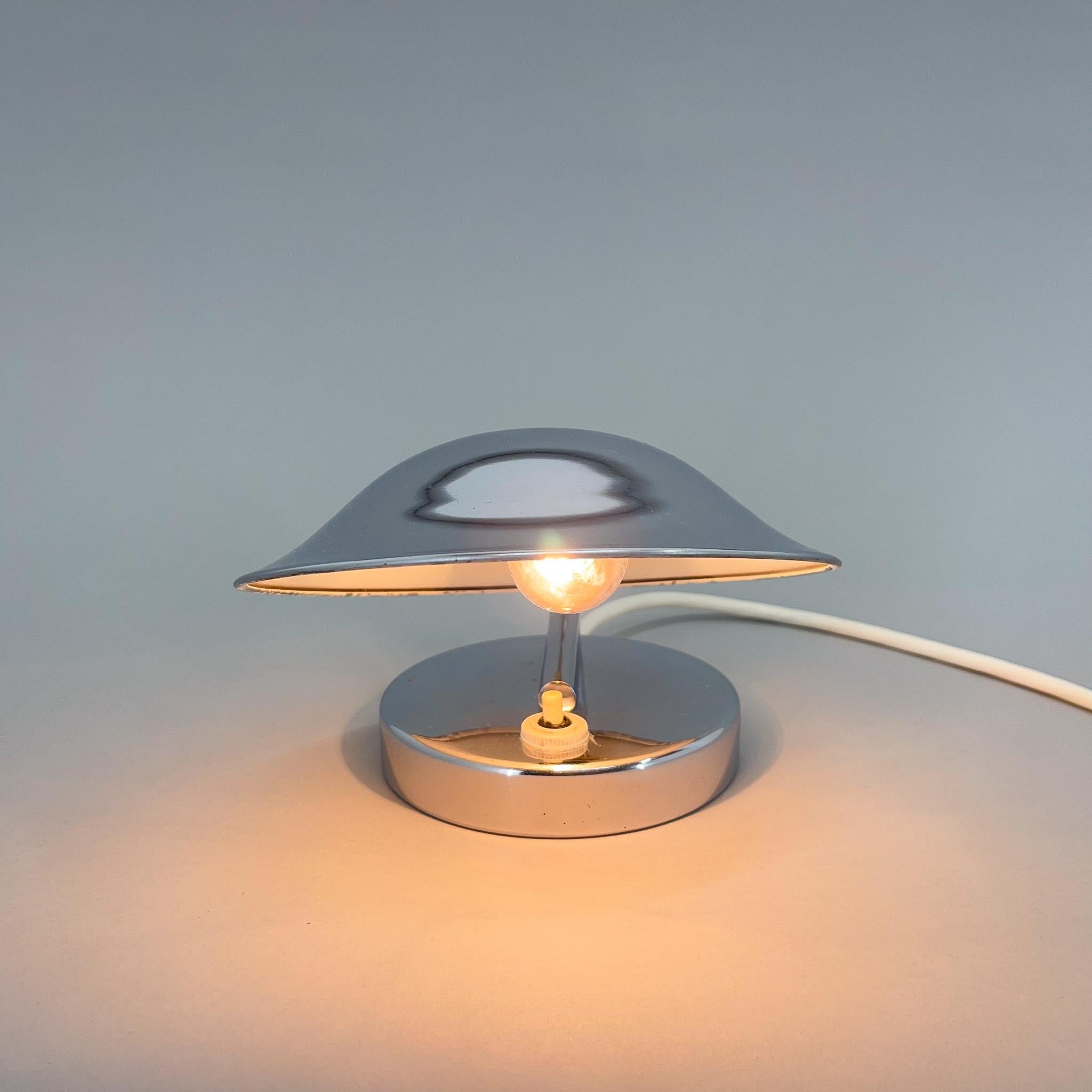 Art Deco Adjustable Chrome Table Lamp by Josef Hurka for Napako, 1930's 4