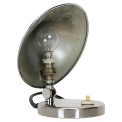 Art Deco Adjustable Chrome Table Lamp by Josef Hurka for Napako, 1930
s Art Deco Adjustable Chrome Table Lamp by Josef Hurka for Napako, 1930
s