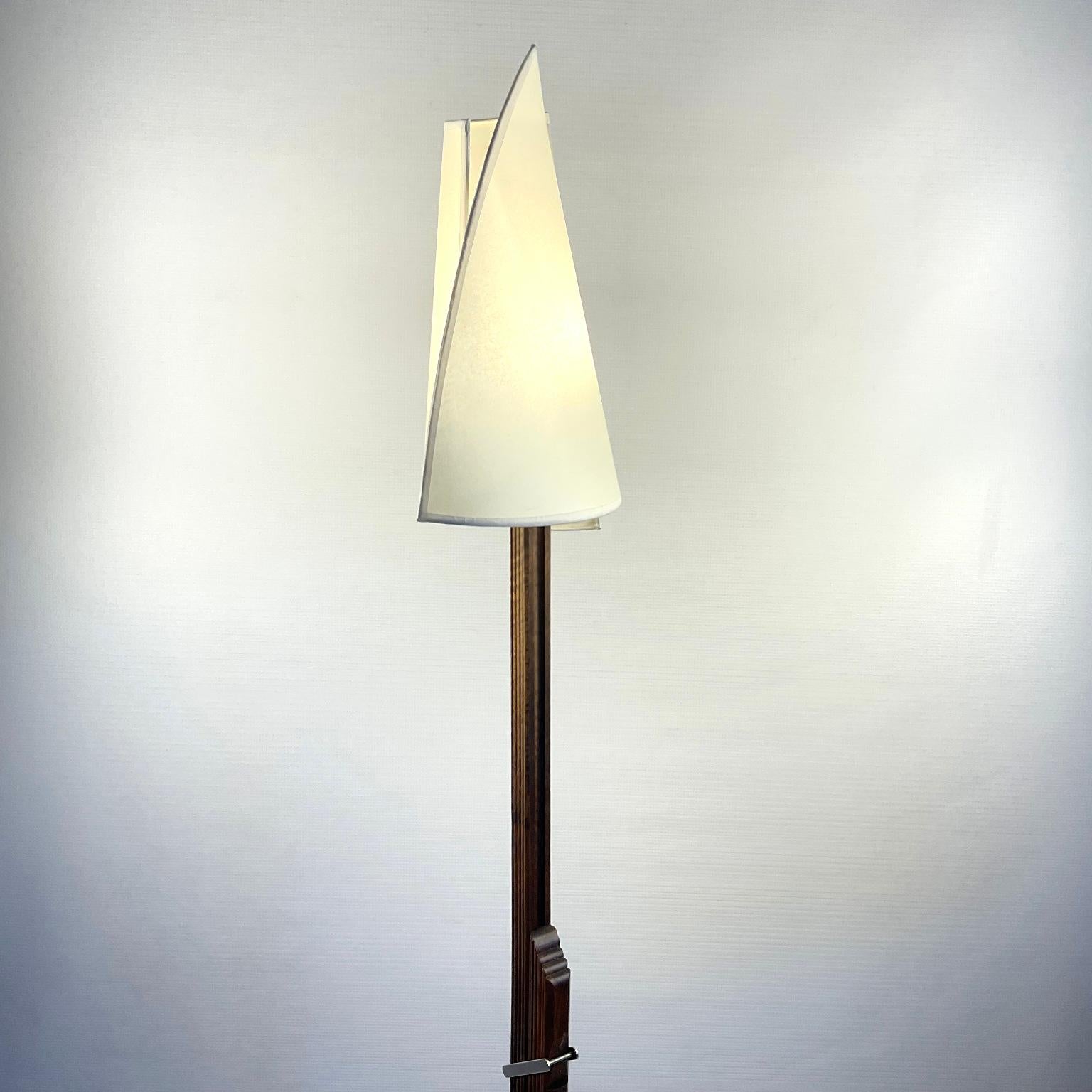 Hand-Crafted 1930s Floor Lamp 