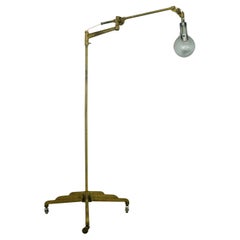 Antique Art Deco Adjustable Floor Lamp Woodward Machine Co. Detroit 