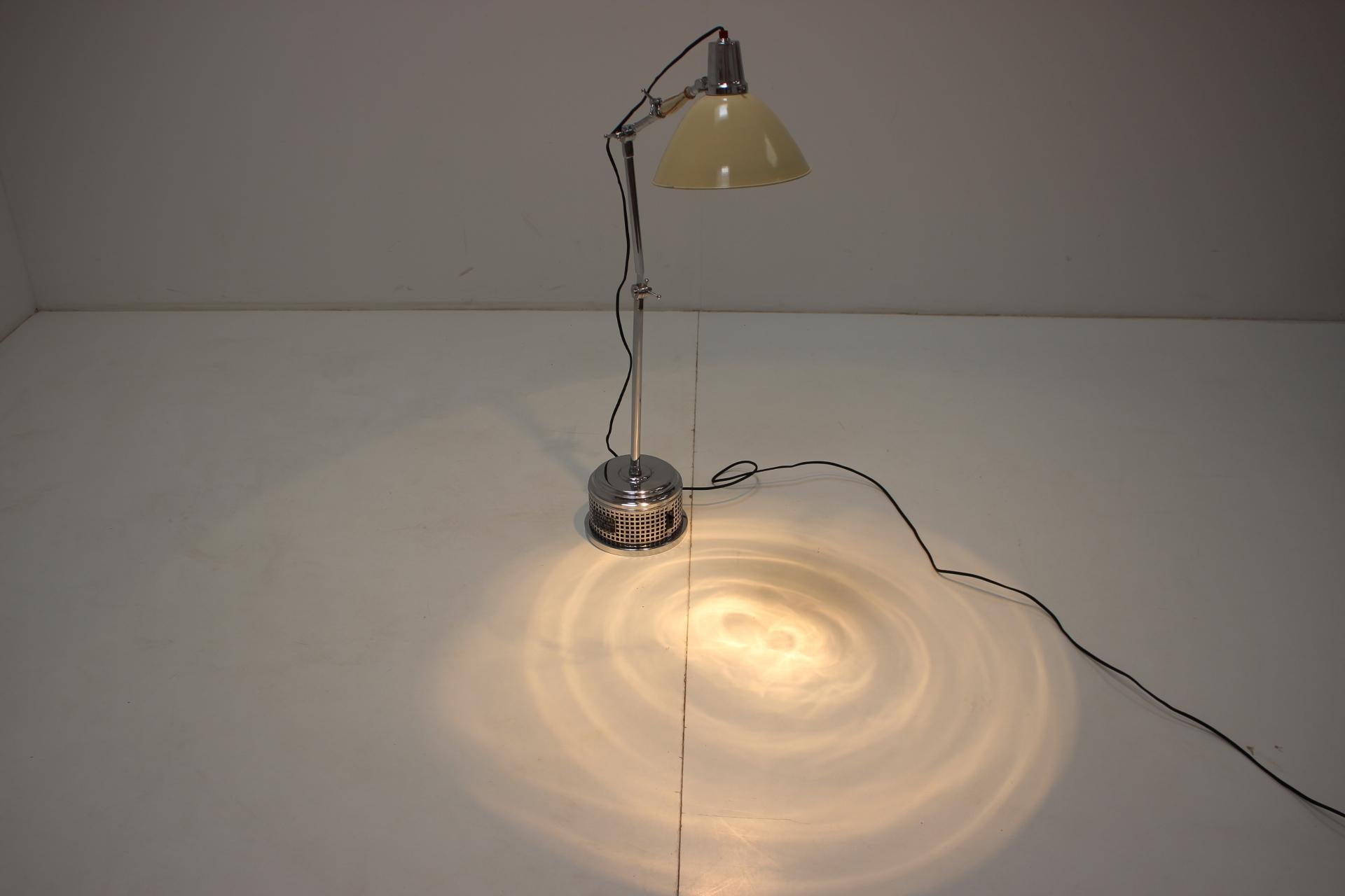 Lampadaire ou lampe de bureau réglable Art-Déco, Perihel en vente 6