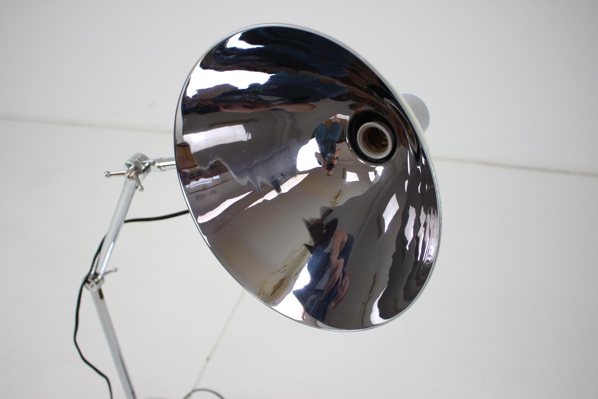 Lampadaire ou lampe de bureau réglable Art-Déco, Perihel en vente 2