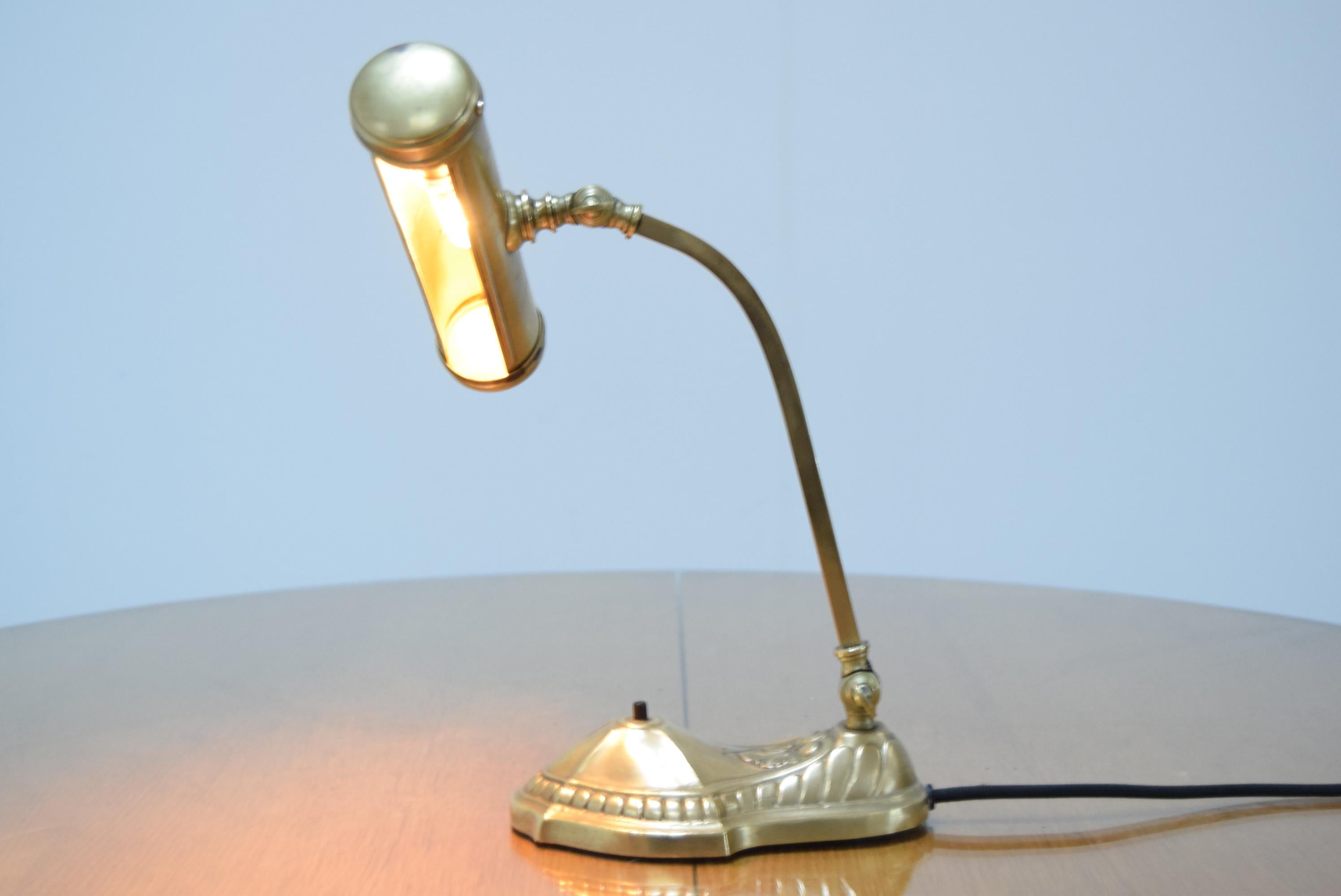 Lampe de bureau réglable Art Déco, années 1930 en vente 5