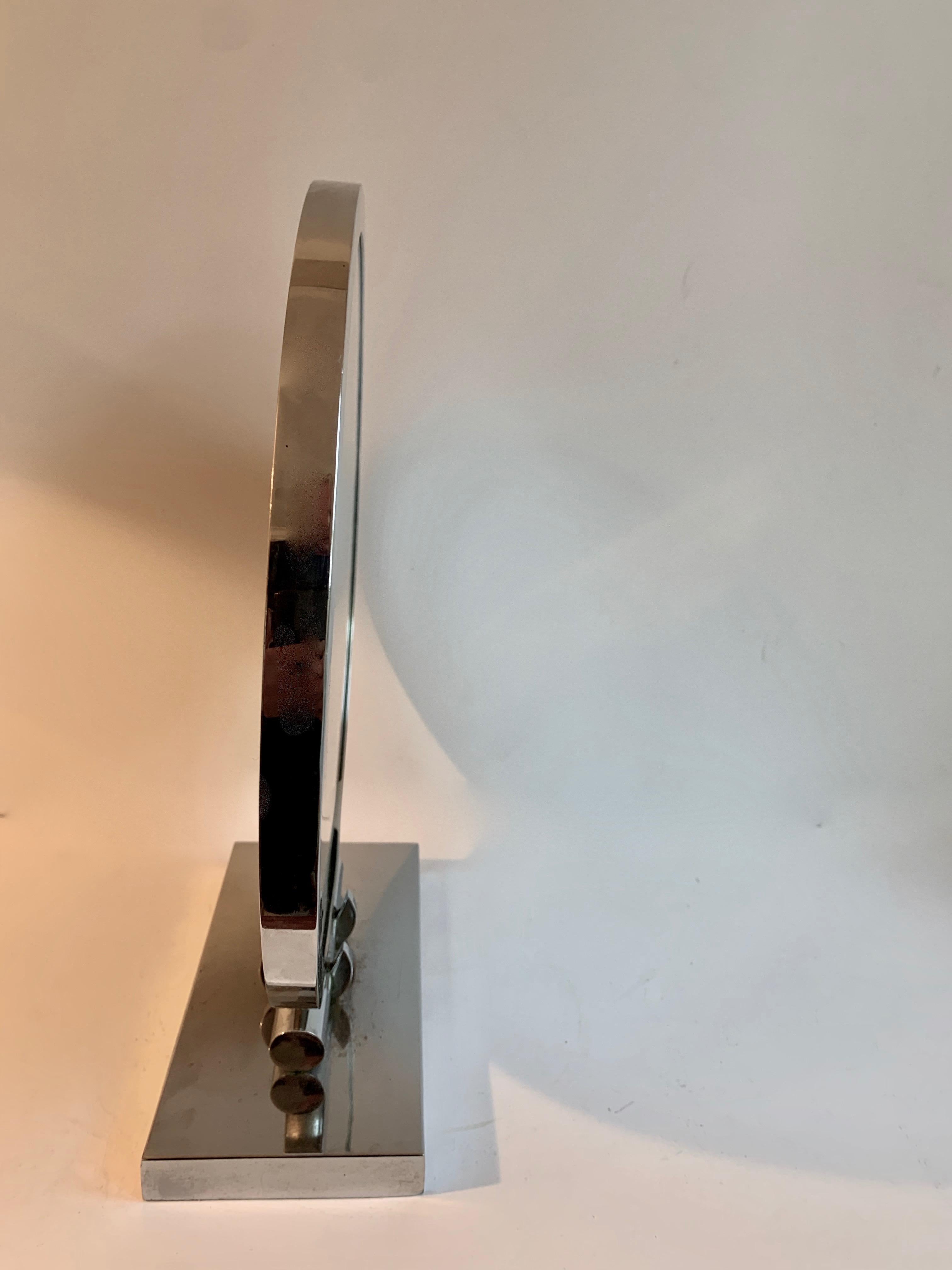Verstellbarer Waschtisch-Spiegel im Art déco-Stil (20. Jahrhundert) im Angebot